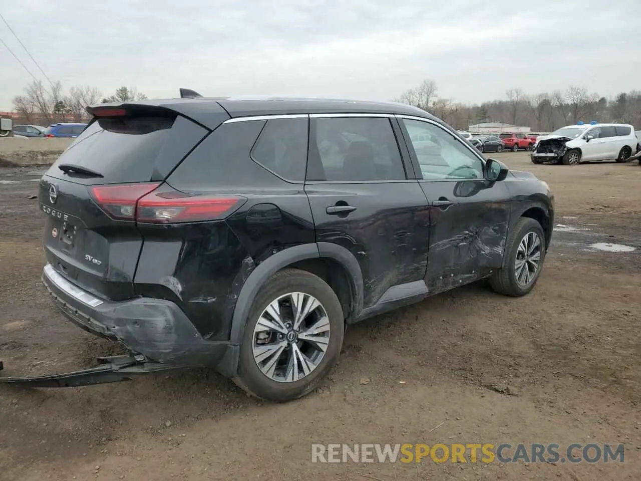 3 fotografías del automóvil dañado 5N1BT3BB9PC766720 NISSAN ROGUE 2023