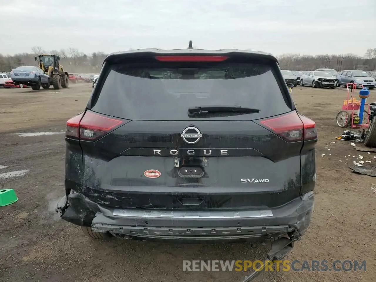 6 fotografías del automóvil dañado 5N1BT3BB9PC766720 NISSAN ROGUE 2023