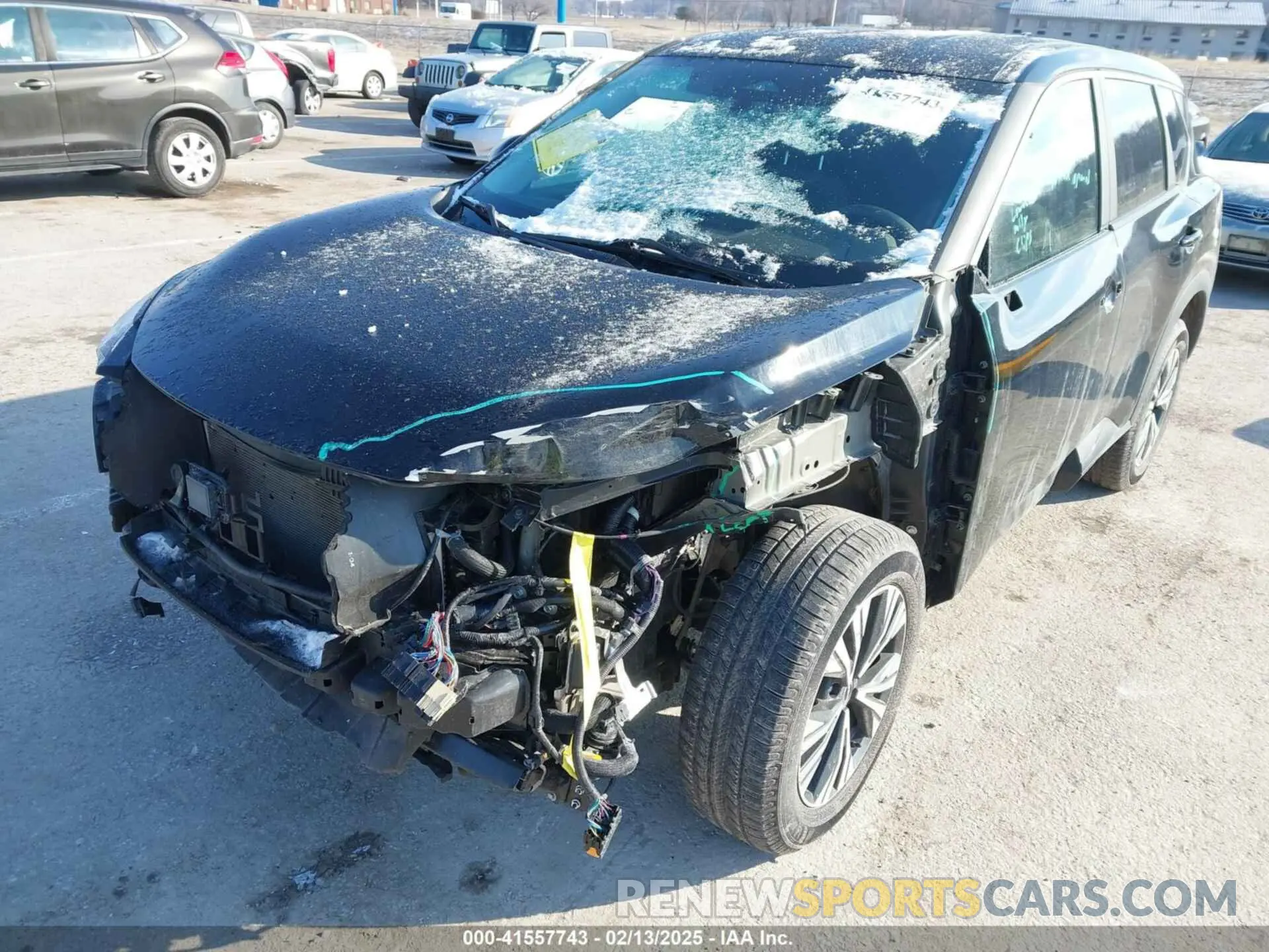 6 fotografías del automóvil dañado 5N1BT3BB9PC794100 NISSAN ROGUE 2023