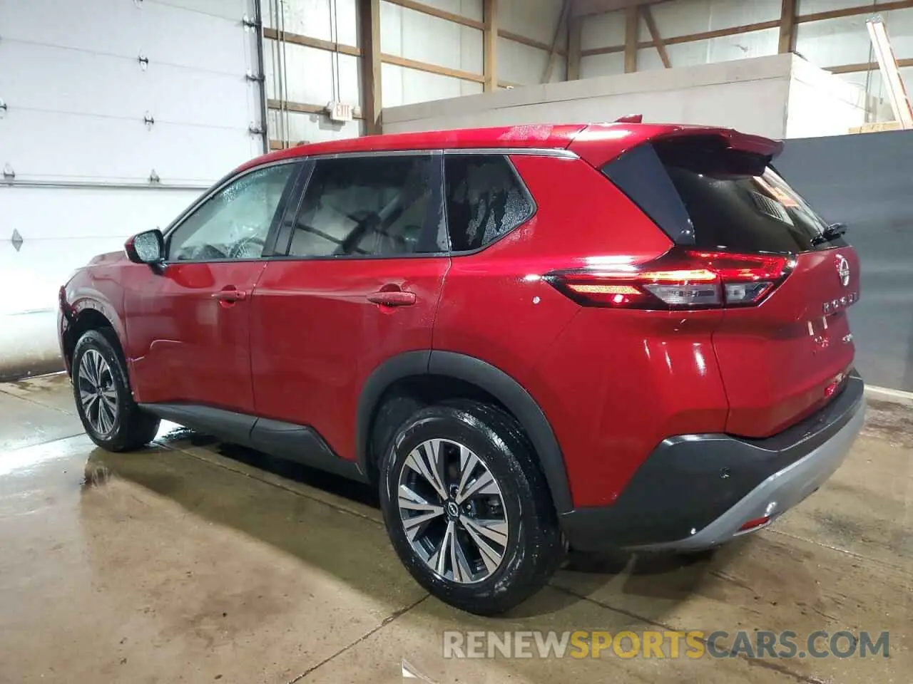 2 fotografías del automóvil dañado 5N1BT3BB9PC853095 NISSAN ROGUE 2023