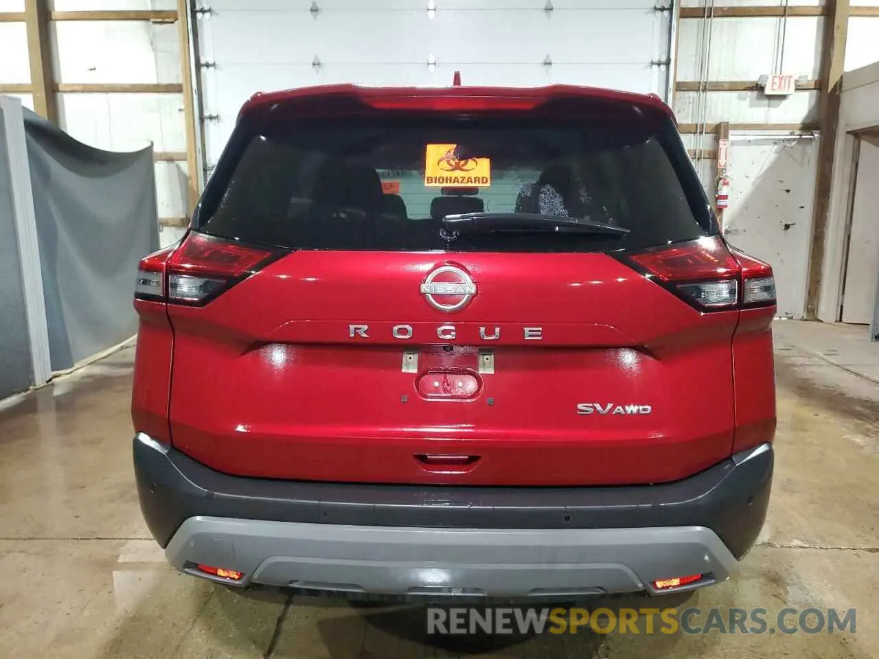 6 fotografías del automóvil dañado 5N1BT3BB9PC853095 NISSAN ROGUE 2023