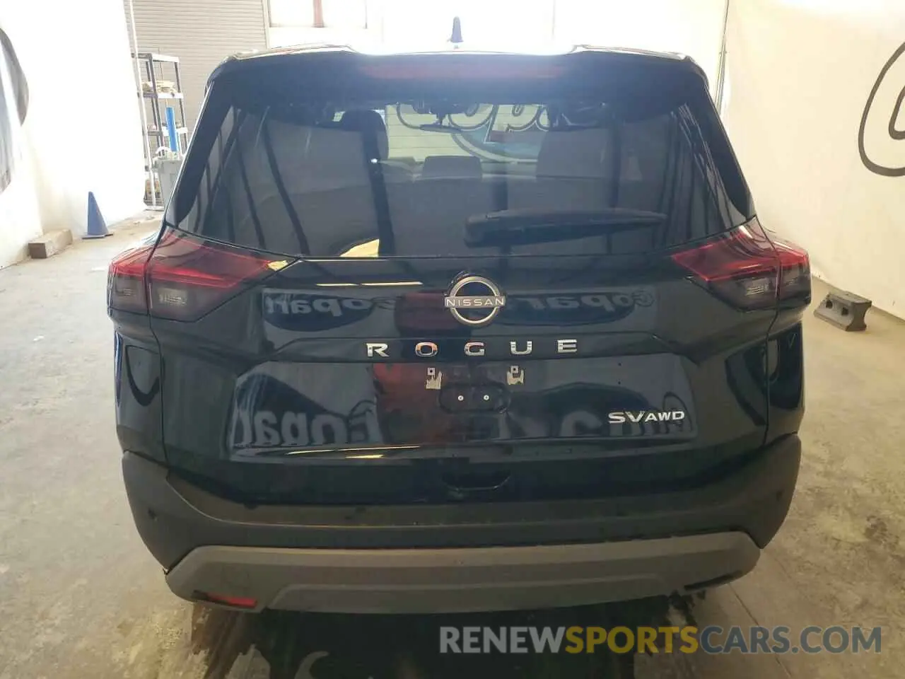 6 fotografías del automóvil dañado 5N1BT3BB9PC946506 NISSAN ROGUE 2023