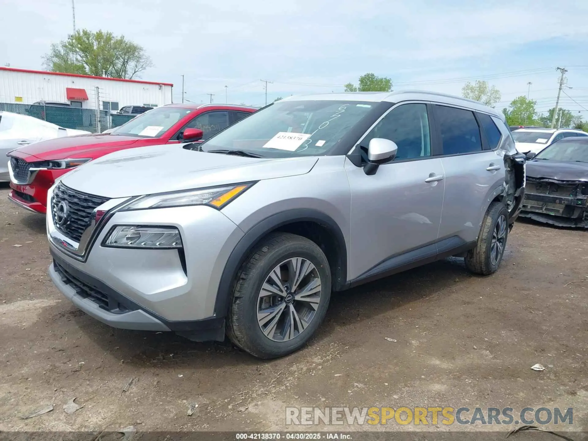 2 fotografías del automóvil dañado 5N1BT3BBXPC677013 NISSAN ROGUE 2023
