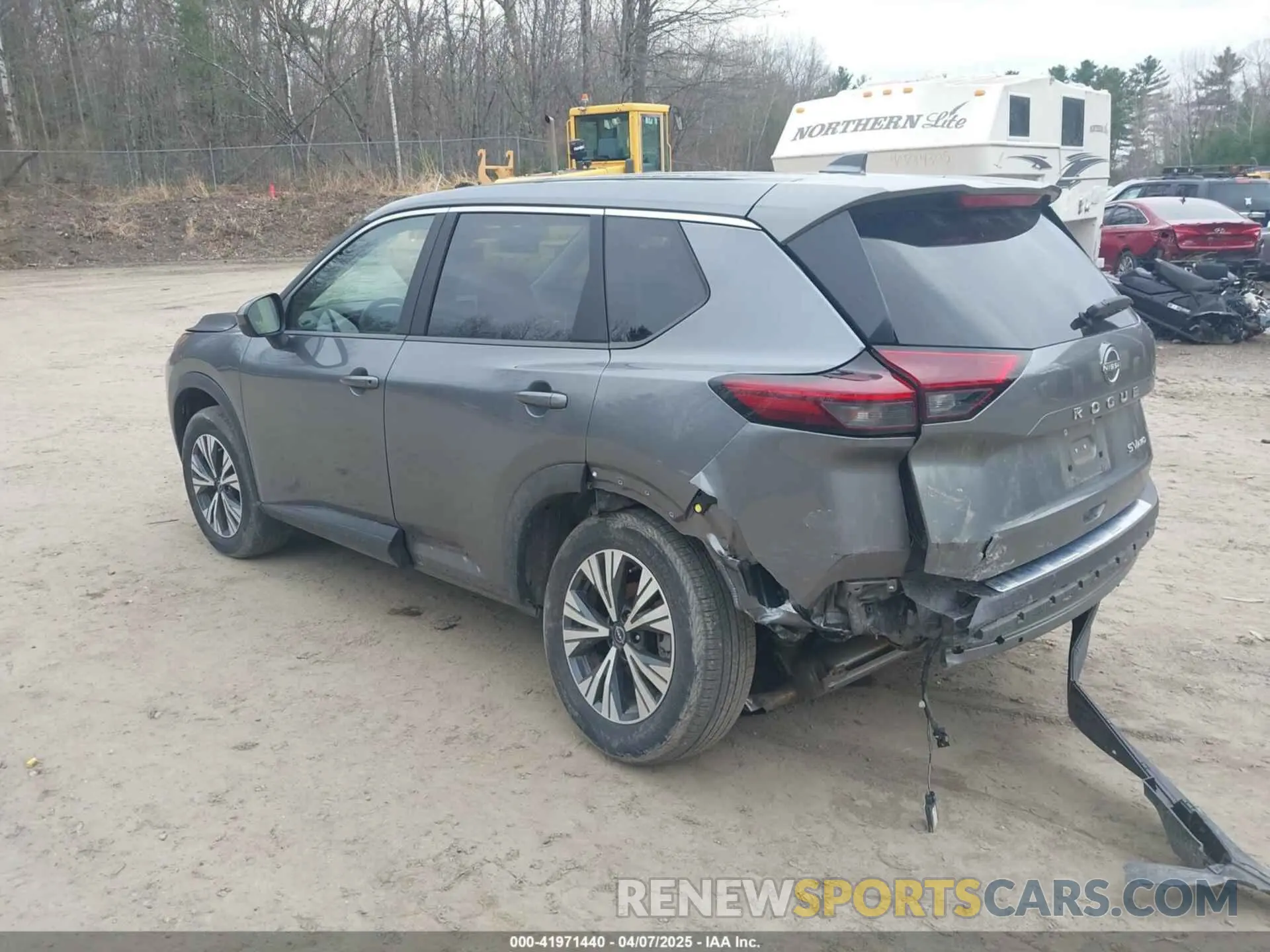 3 fotografías del automóvil dañado 5N1BT3BBXPC876336 NISSAN ROGUE 2023