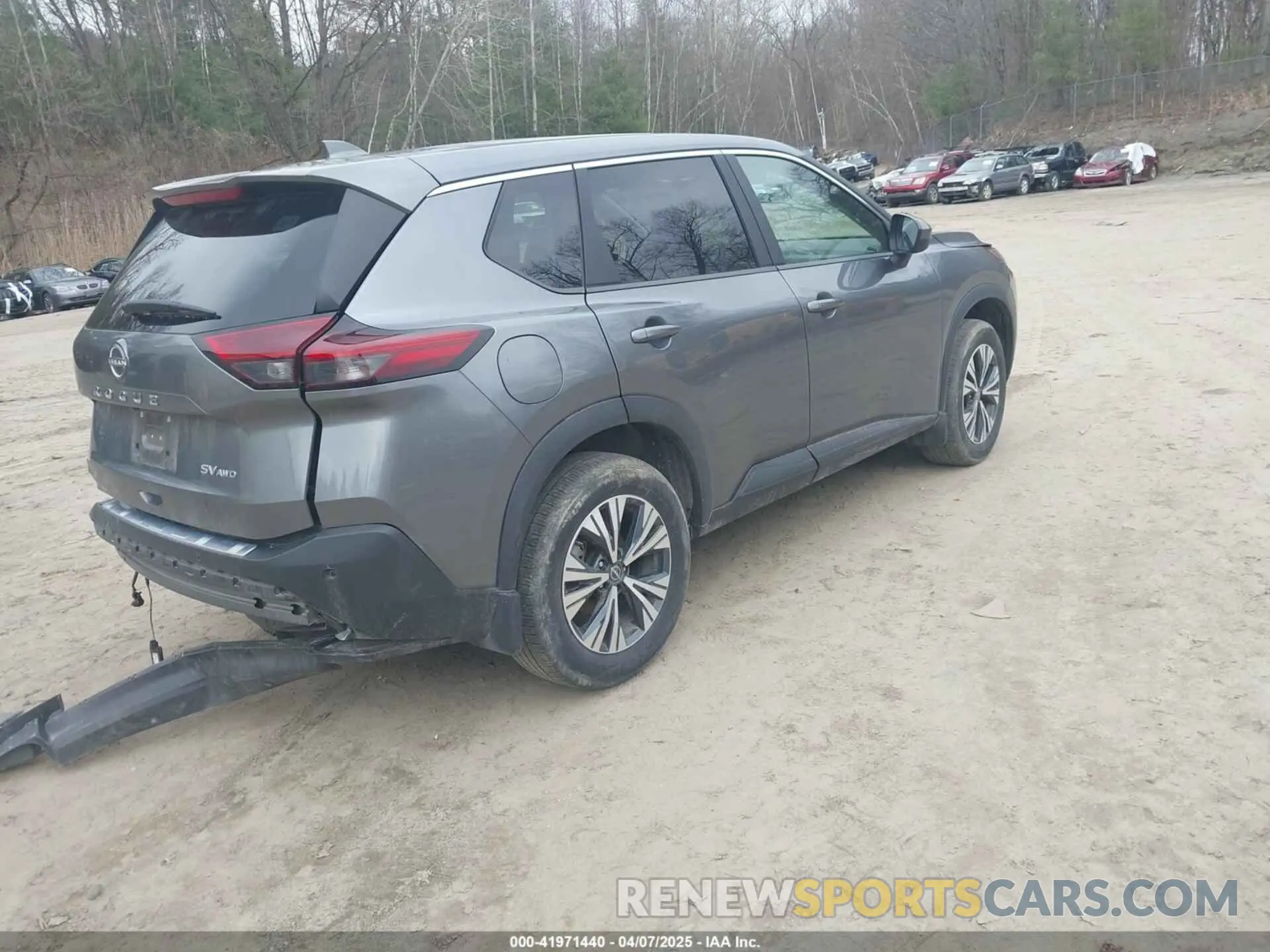 4 fotografías del automóvil dañado 5N1BT3BBXPC876336 NISSAN ROGUE 2023