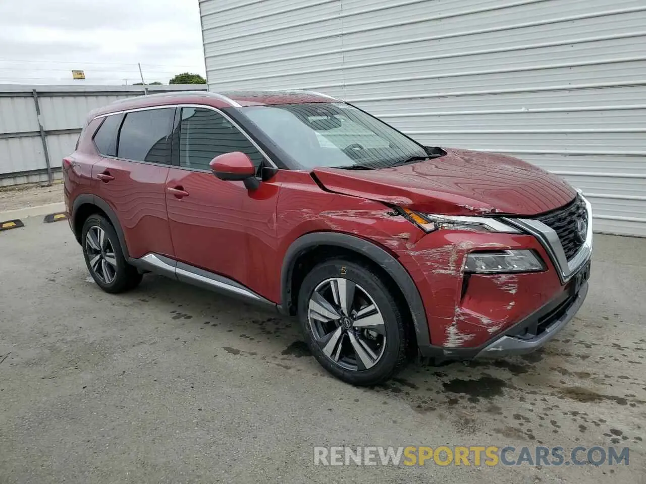 4 fotografías del automóvil dañado 5N1BT3CA1PC809985 NISSAN ROGUE 2023