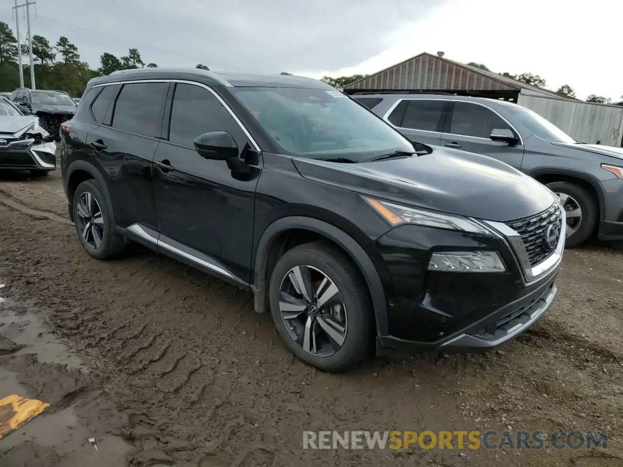 4 fotografías del automóvil dañado 5N1BT3CA1PC838998 NISSAN ROGUE 2023
