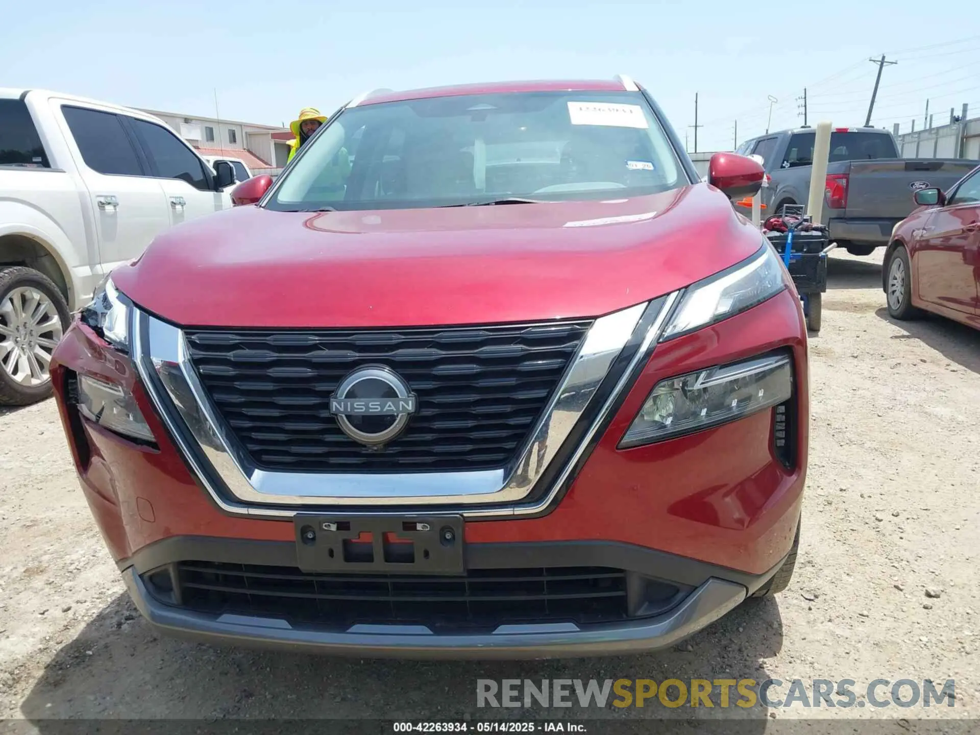 12 fotografías del automóvil dañado 5N1BT3CA2PC840467 NISSAN ROGUE 2023