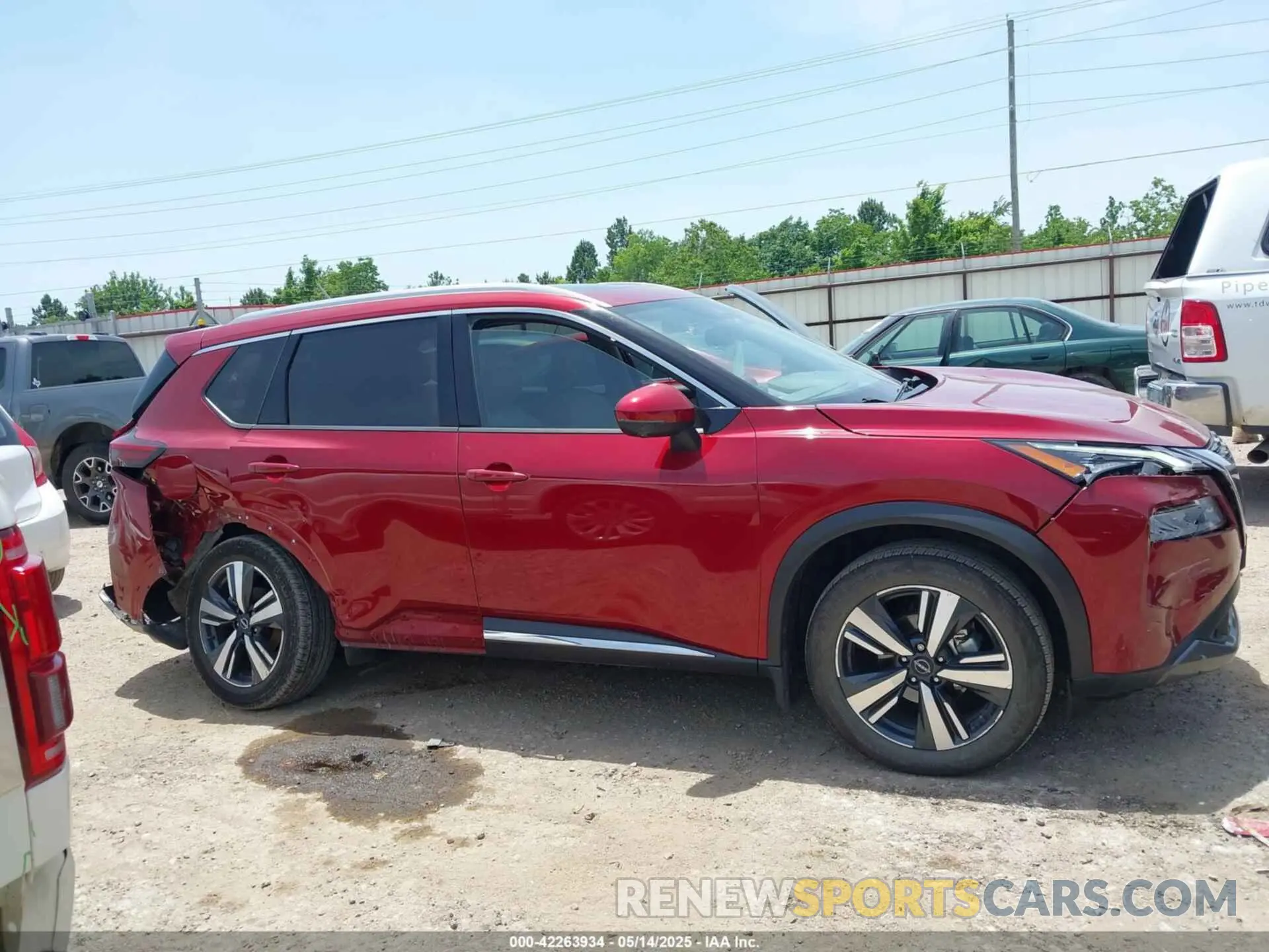 13 fotografías del automóvil dañado 5N1BT3CA2PC840467 NISSAN ROGUE 2023