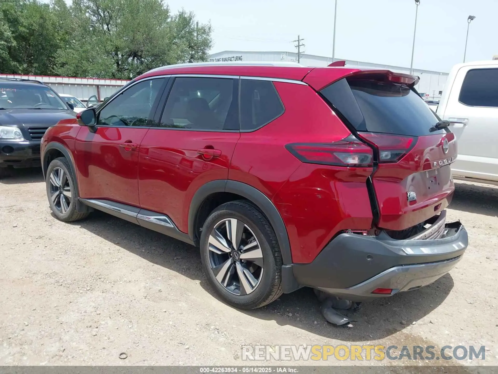 3 fotografías del automóvil dañado 5N1BT3CA2PC840467 NISSAN ROGUE 2023