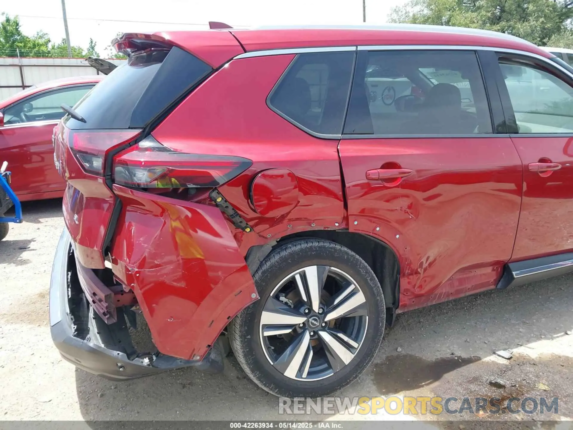 6 fotografías del automóvil dañado 5N1BT3CA2PC840467 NISSAN ROGUE 2023