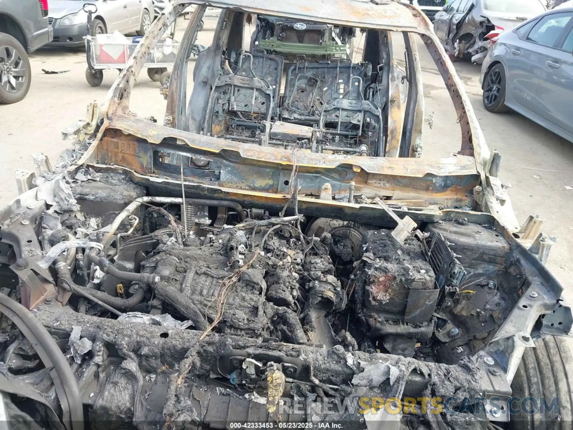 10 fotografías del automóvil dañado 5N1BT3CA3PC678235 NISSAN ROGUE 2023