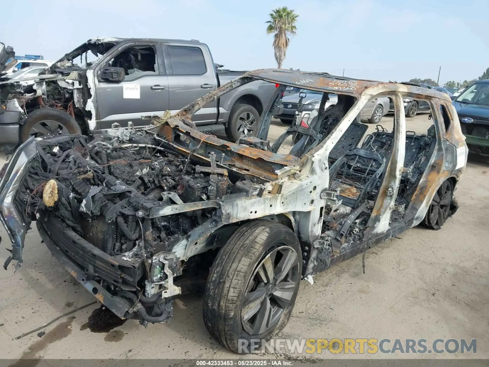 2 fotografías del automóvil dañado 5N1BT3CA3PC678235 NISSAN ROGUE 2023