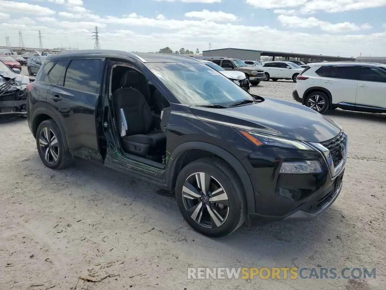 4 fotografías del automóvil dañado 5N1BT3CA3PC798617 NISSAN ROGUE 2023