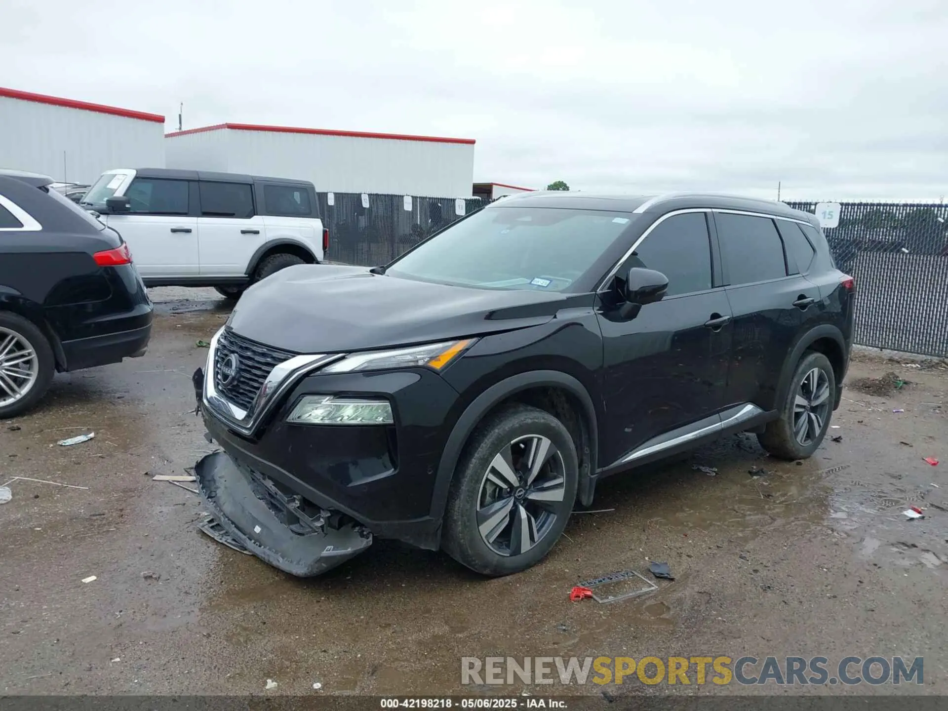2 fotografías del automóvil dañado 5N1BT3CA3PC812273 NISSAN ROGUE 2023