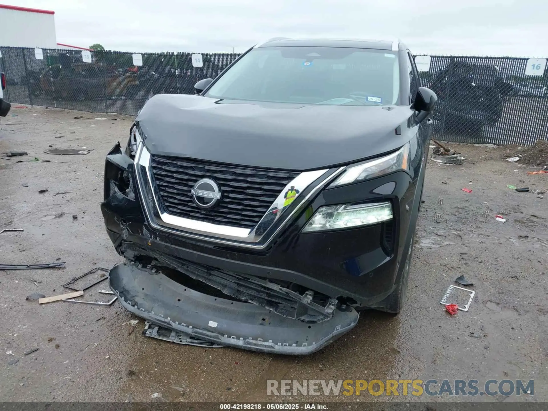 6 fotografías del automóvil dañado 5N1BT3CA3PC812273 NISSAN ROGUE 2023