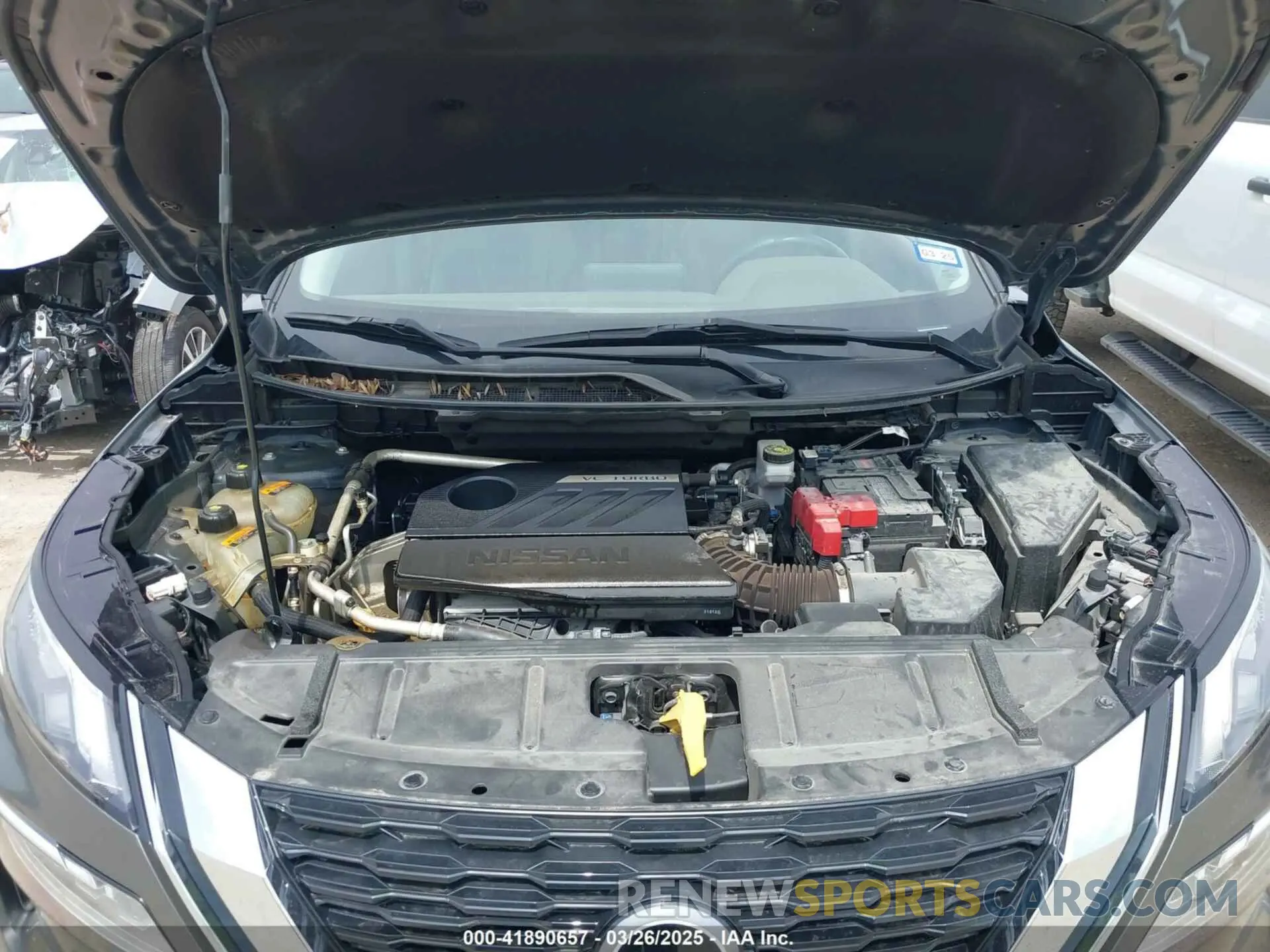10 fotografías del automóvil dañado 5N1BT3CA4PC804070 NISSAN ROGUE 2023