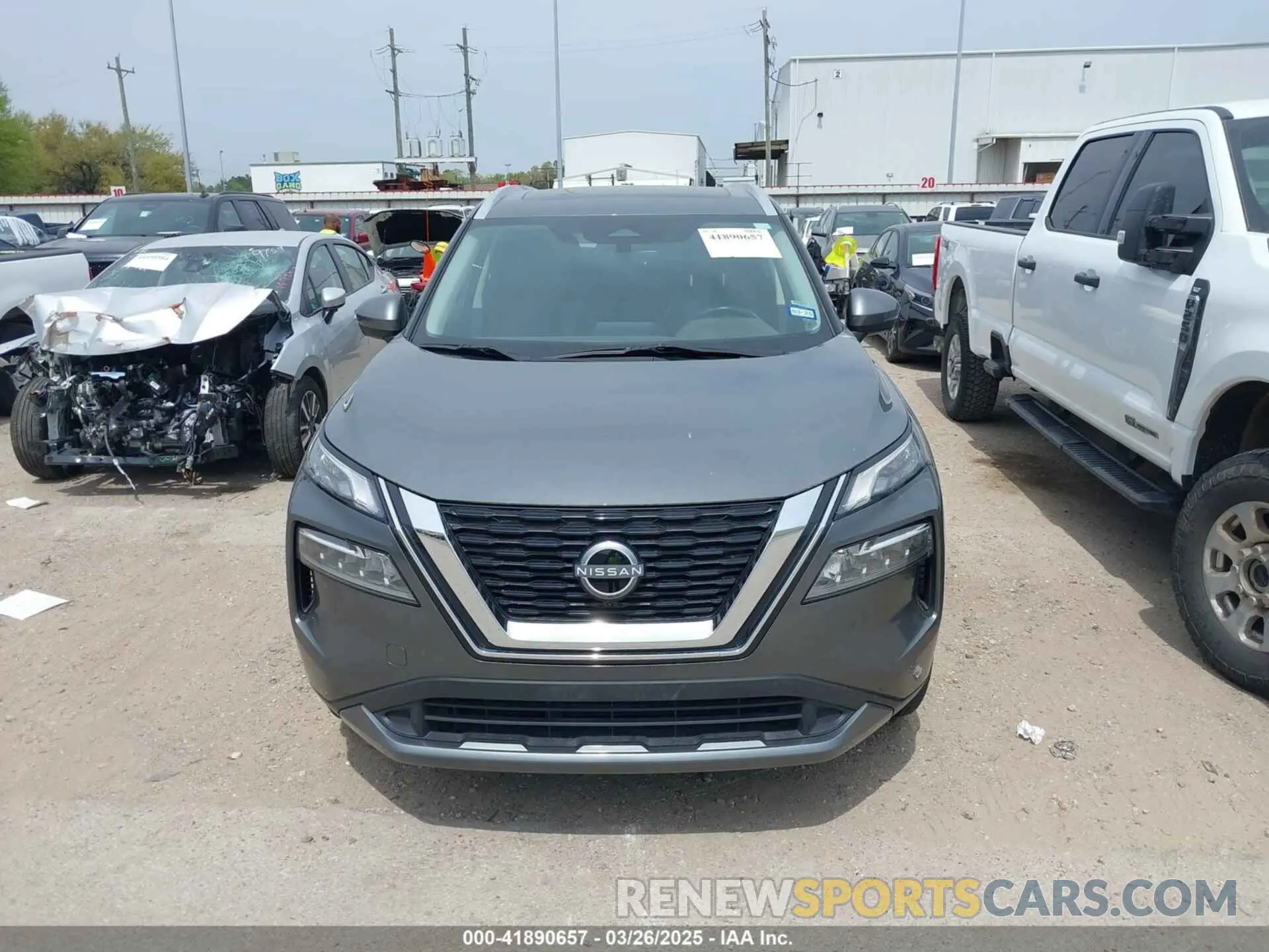 12 fotografías del automóvil dañado 5N1BT3CA4PC804070 NISSAN ROGUE 2023