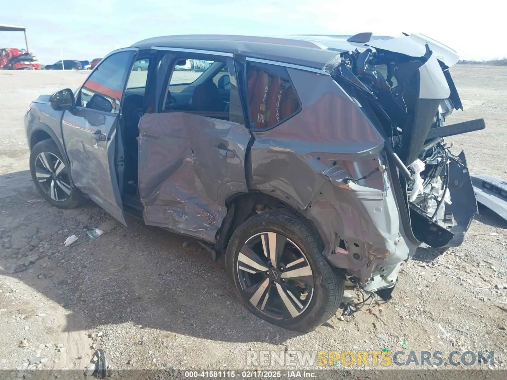3 fotografías del automóvil dañado 5N1BT3CA4PC940683 NISSAN ROGUE 2023