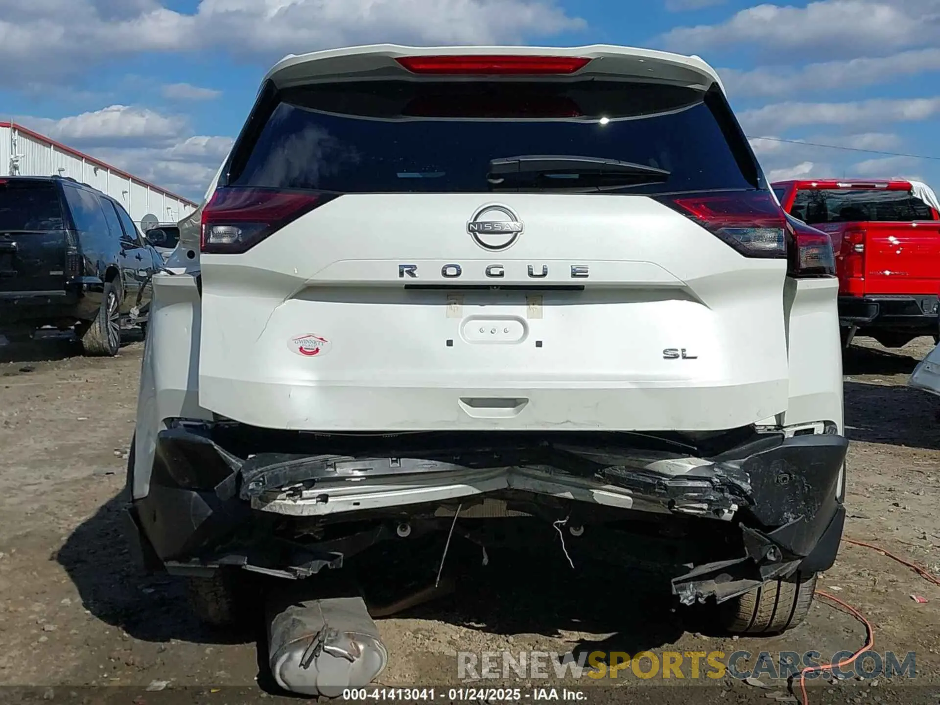 6 fotografías del automóvil dañado 5N1BT3CA5PC751573 NISSAN ROGUE 2023