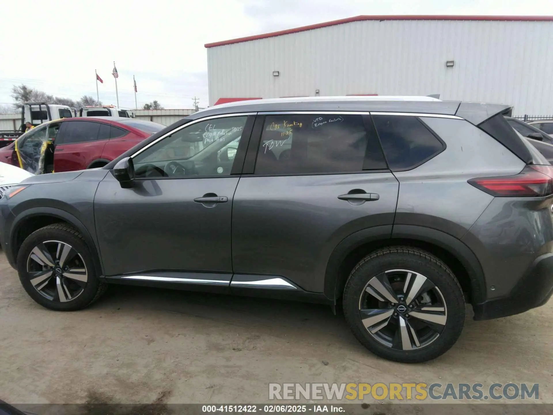 14 fotografías del automóvil dañado 5N1BT3CA5PC798019 NISSAN ROGUE 2023