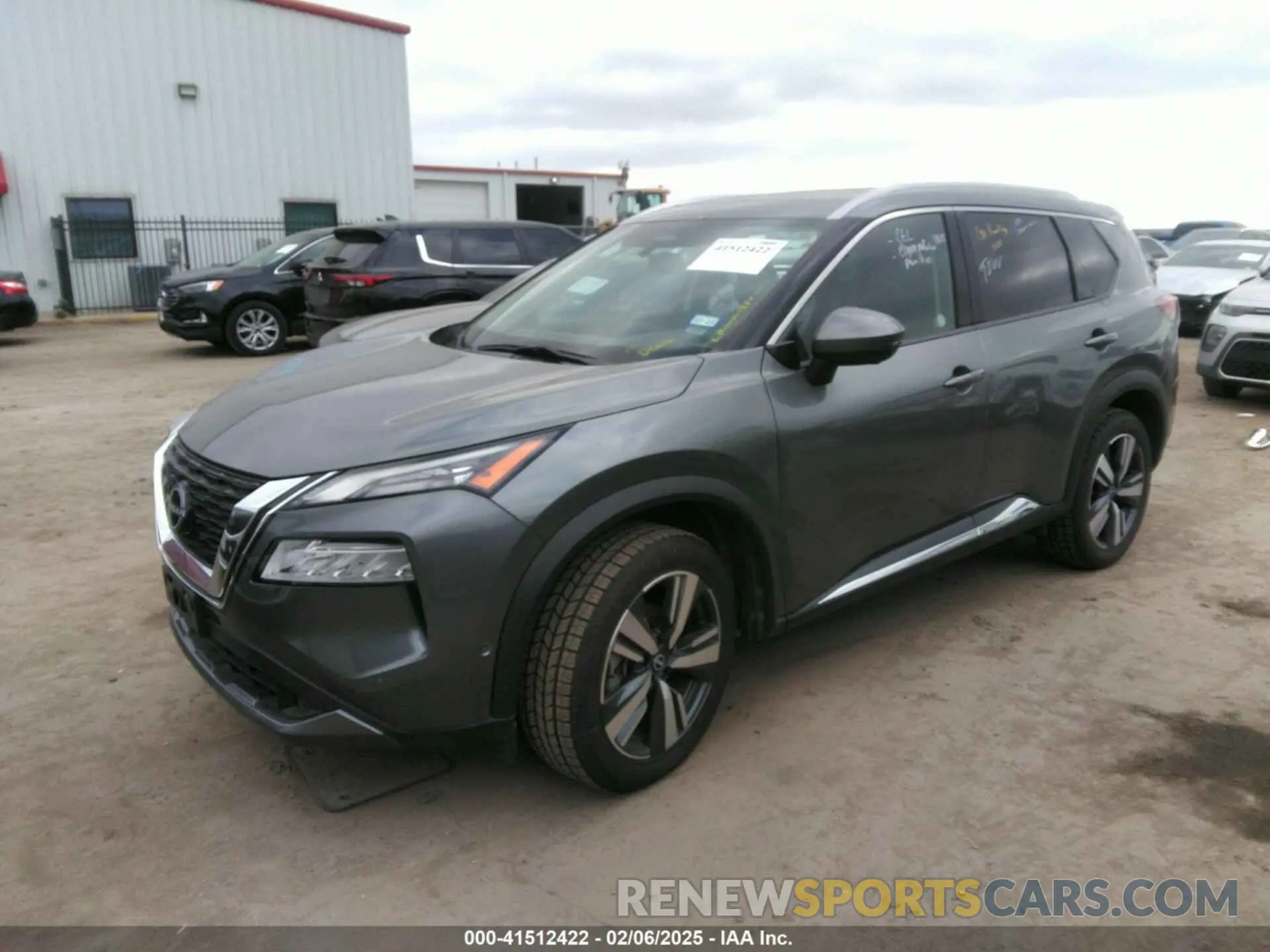 2 fotografías del automóvil dañado 5N1BT3CA5PC798019 NISSAN ROGUE 2023