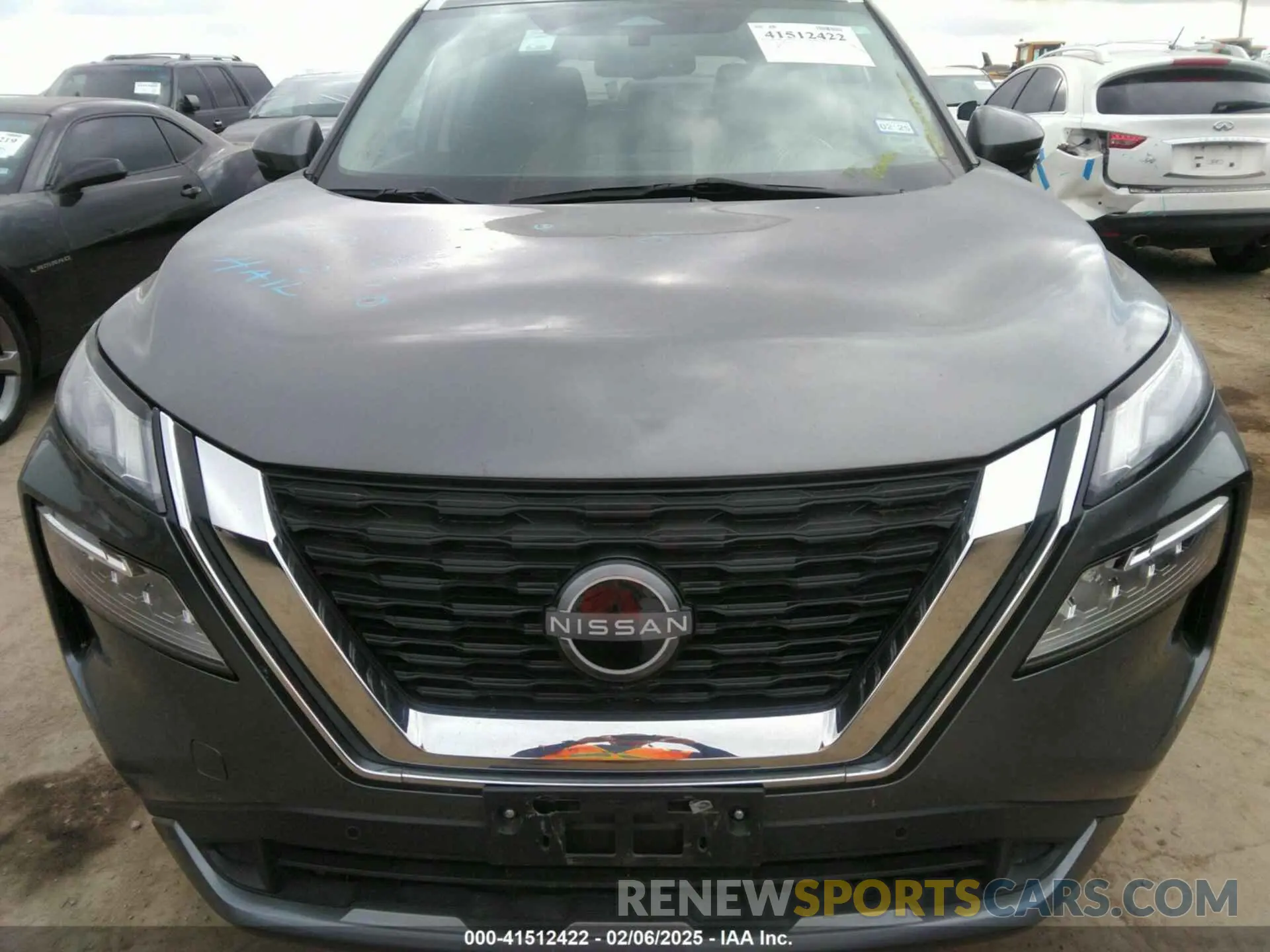 6 fotografías del automóvil dañado 5N1BT3CA5PC798019 NISSAN ROGUE 2023