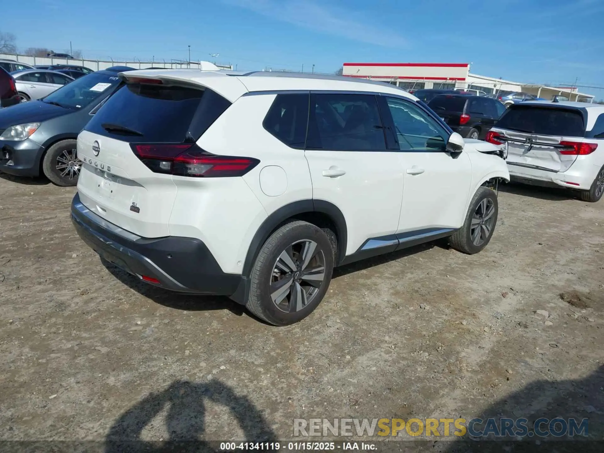 4 fotografías del automóvil dañado 5N1BT3CA6PC933489 NISSAN ROGUE 2023