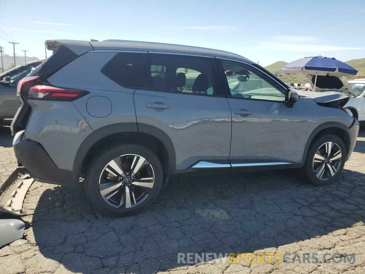 3 fotografías del automóvil dañado 5N1BT3CA8PC802743 NISSAN ROGUE 2023