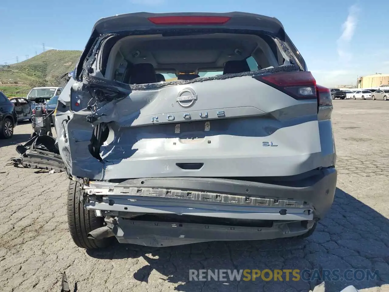 6 fotografías del automóvil dañado 5N1BT3CA8PC802743 NISSAN ROGUE 2023