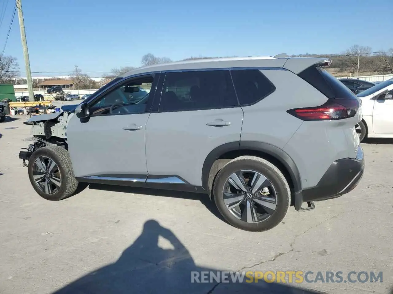 2 fotografías del automóvil dañado 5N1BT3CA8PC868676 NISSAN ROGUE 2023
