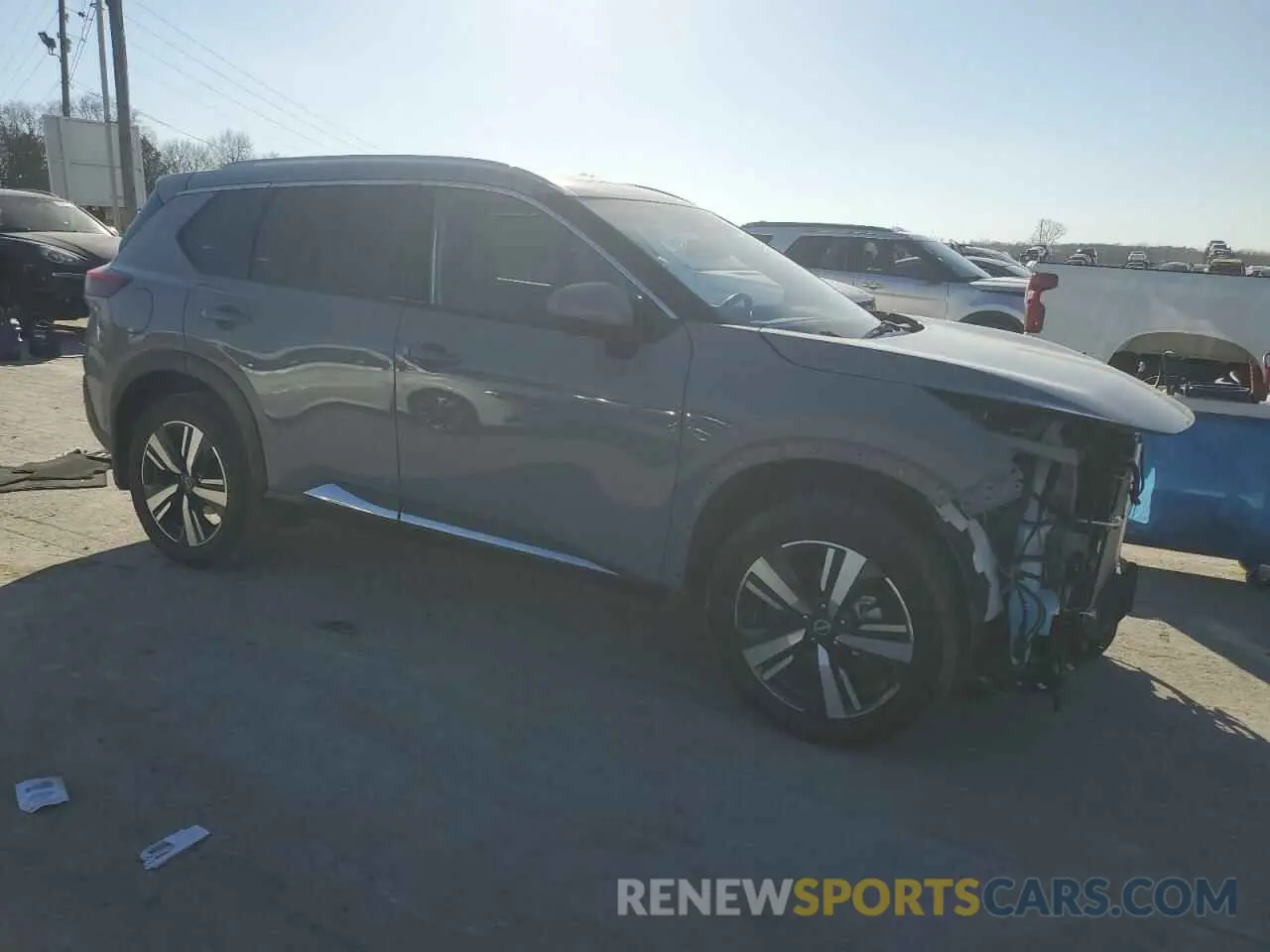 4 fotografías del automóvil dañado 5N1BT3CA8PC868676 NISSAN ROGUE 2023