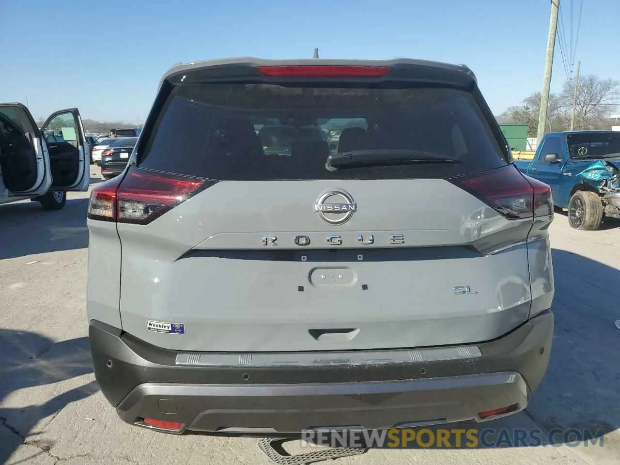 6 fotografías del automóvil dañado 5N1BT3CA8PC868676 NISSAN ROGUE 2023