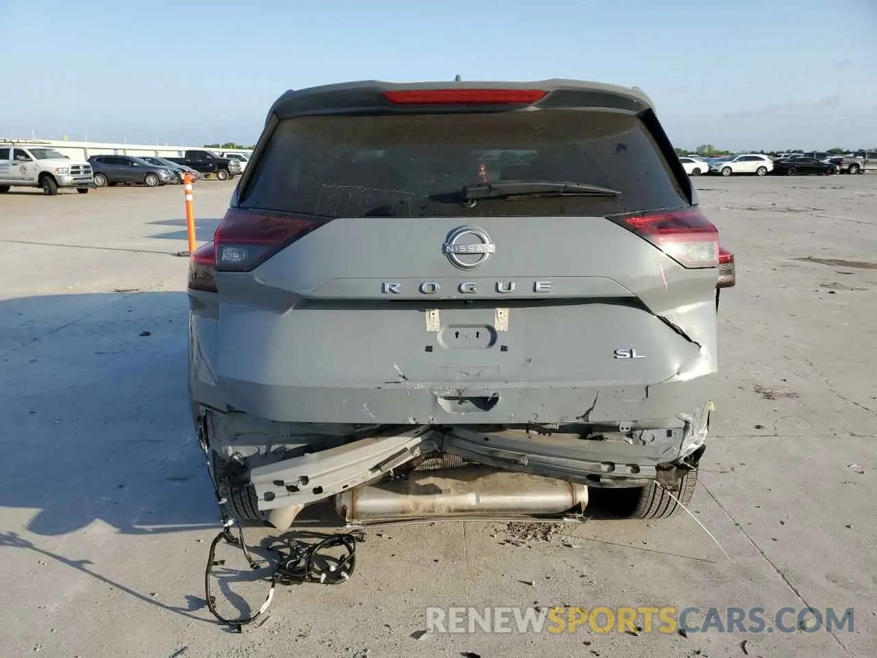 6 fotografías del automóvil dañado 5N1BT3CA8PC901112 NISSAN ROGUE 2023