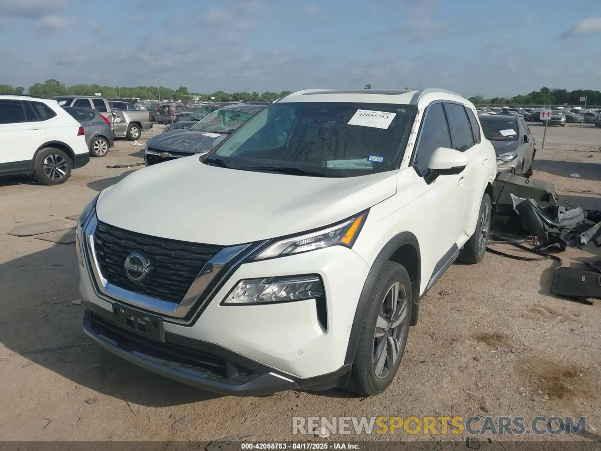 2 fotografías del automóvil dañado 5N1BT3CA9PC739006 NISSAN ROGUE 2023