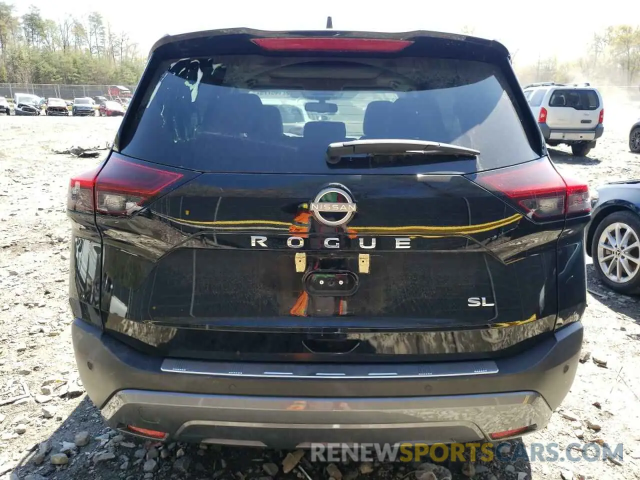 6 fotografías del automóvil dañado 5N1BT3CA9PC794989 NISSAN ROGUE 2023