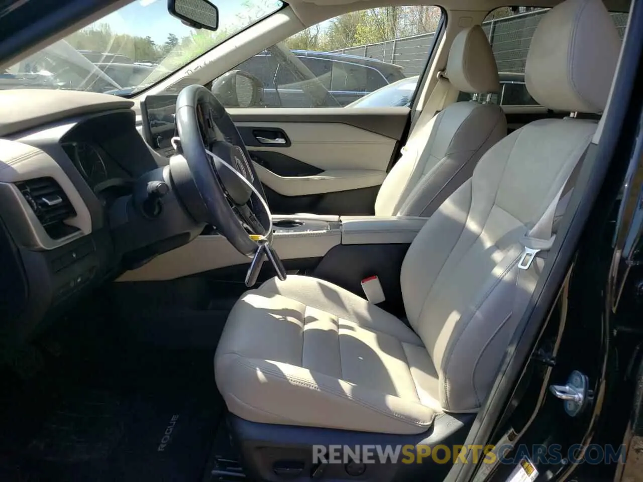 7 fotografías del automóvil dañado 5N1BT3CA9PC794989 NISSAN ROGUE 2023