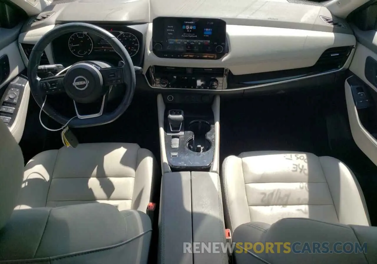 8 fotografías del automóvil dañado 5N1BT3CA9PC794989 NISSAN ROGUE 2023
