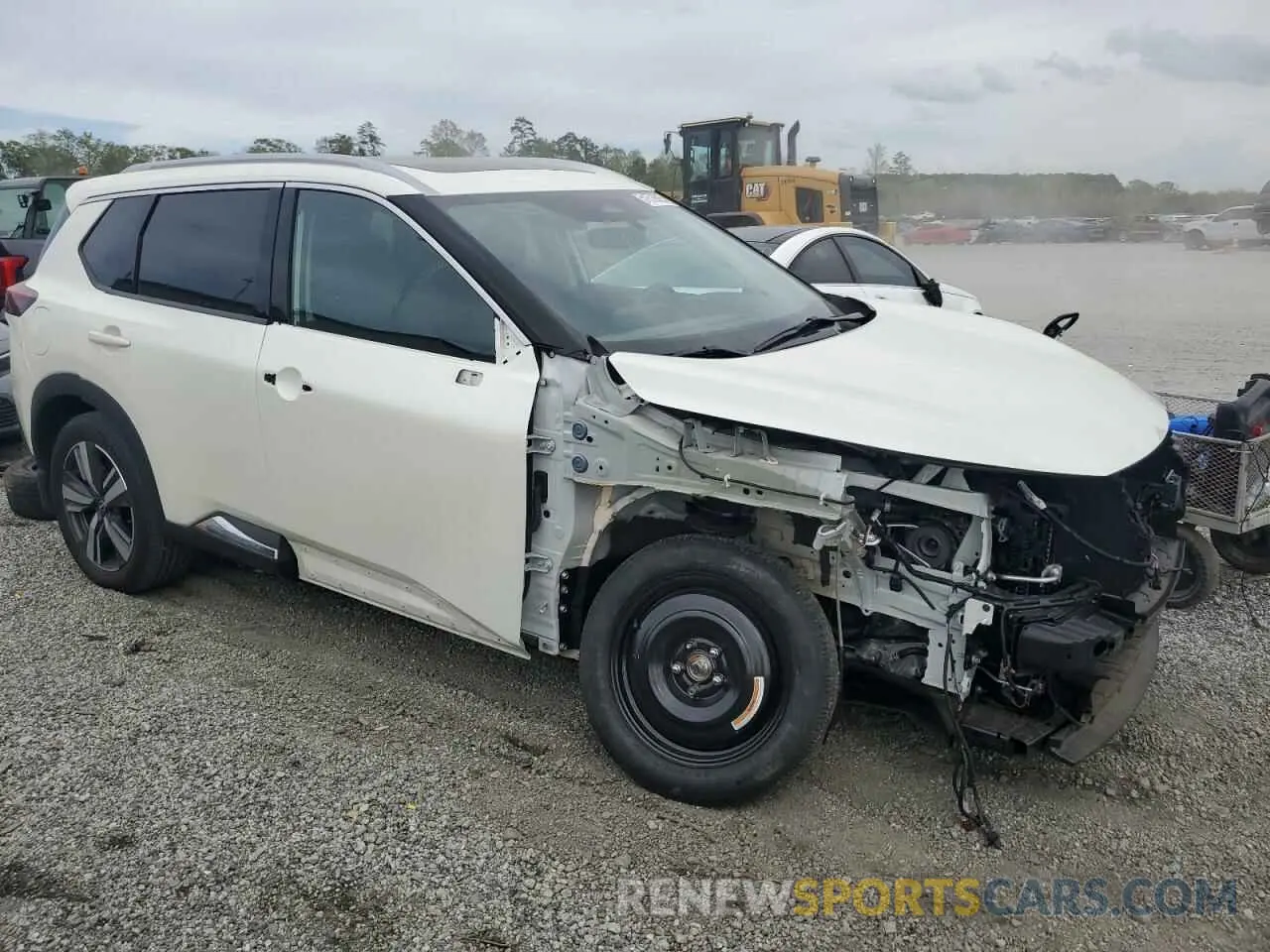 4 fotografías del automóvil dañado 5N1BT3CA9PC930117 NISSAN ROGUE 2023