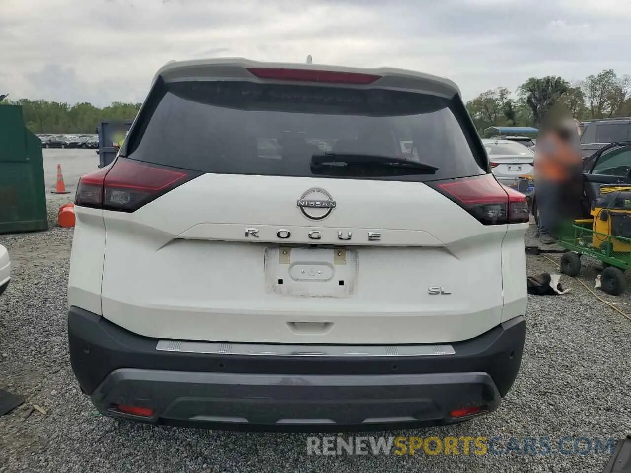 6 fotografías del automóvil dañado 5N1BT3CA9PC930117 NISSAN ROGUE 2023