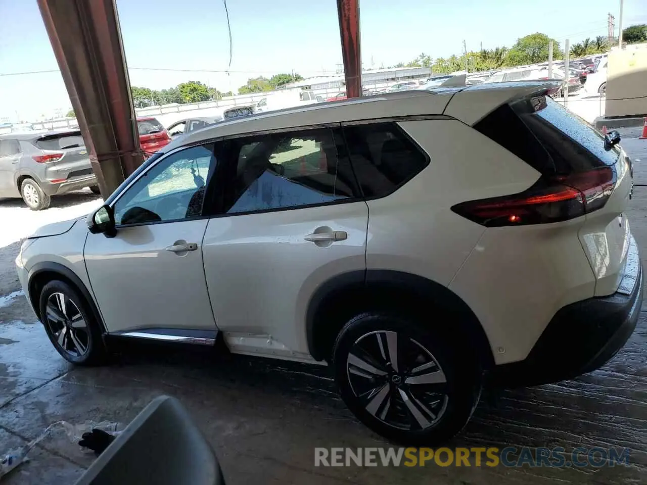 2 fotografías del automóvil dañado 5N1BT3CA9PC933325 NISSAN ROGUE 2023