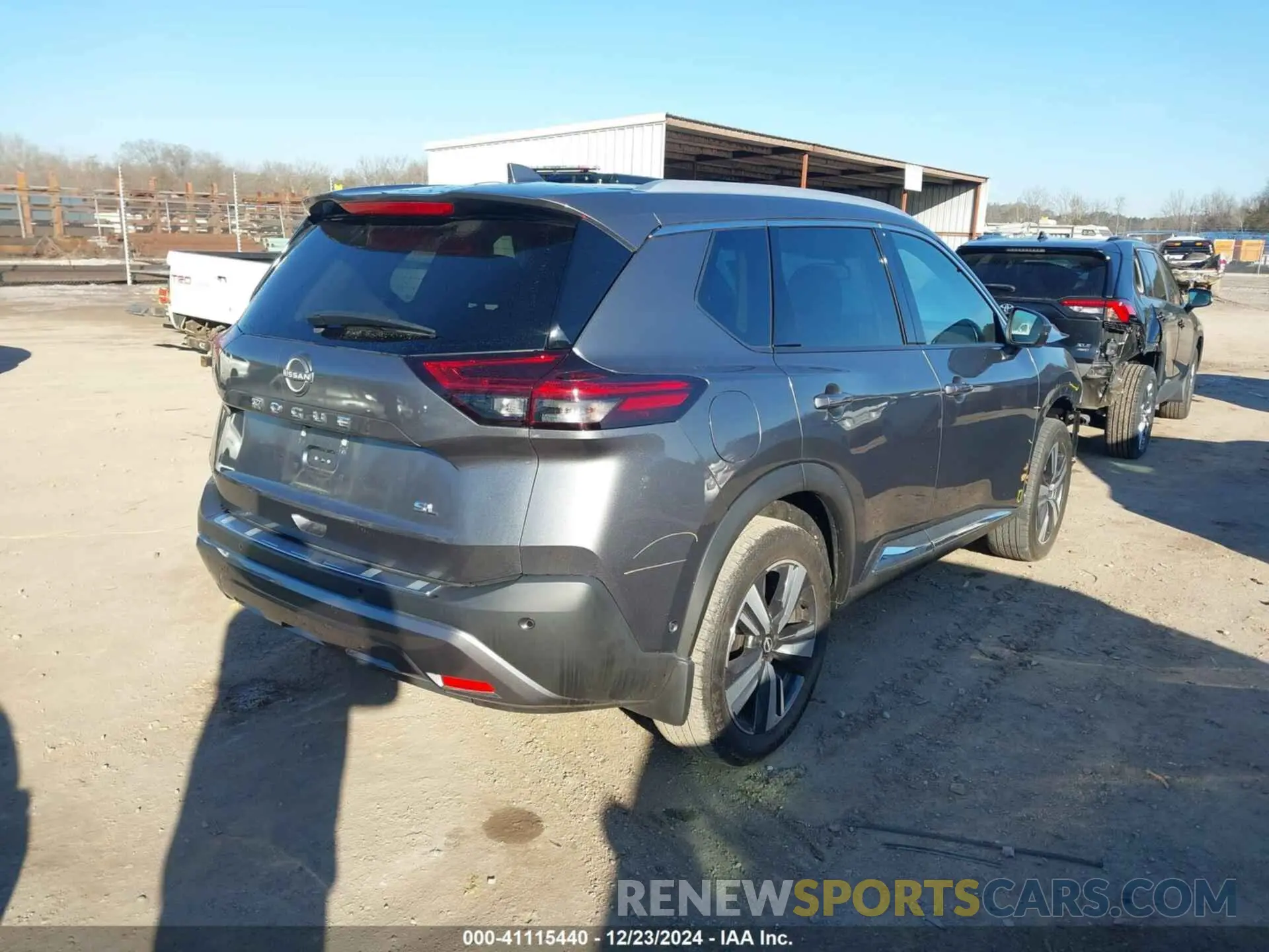 4 fotografías del automóvil dañado 5N1BT3CAXPC691144 NISSAN ROGUE 2023