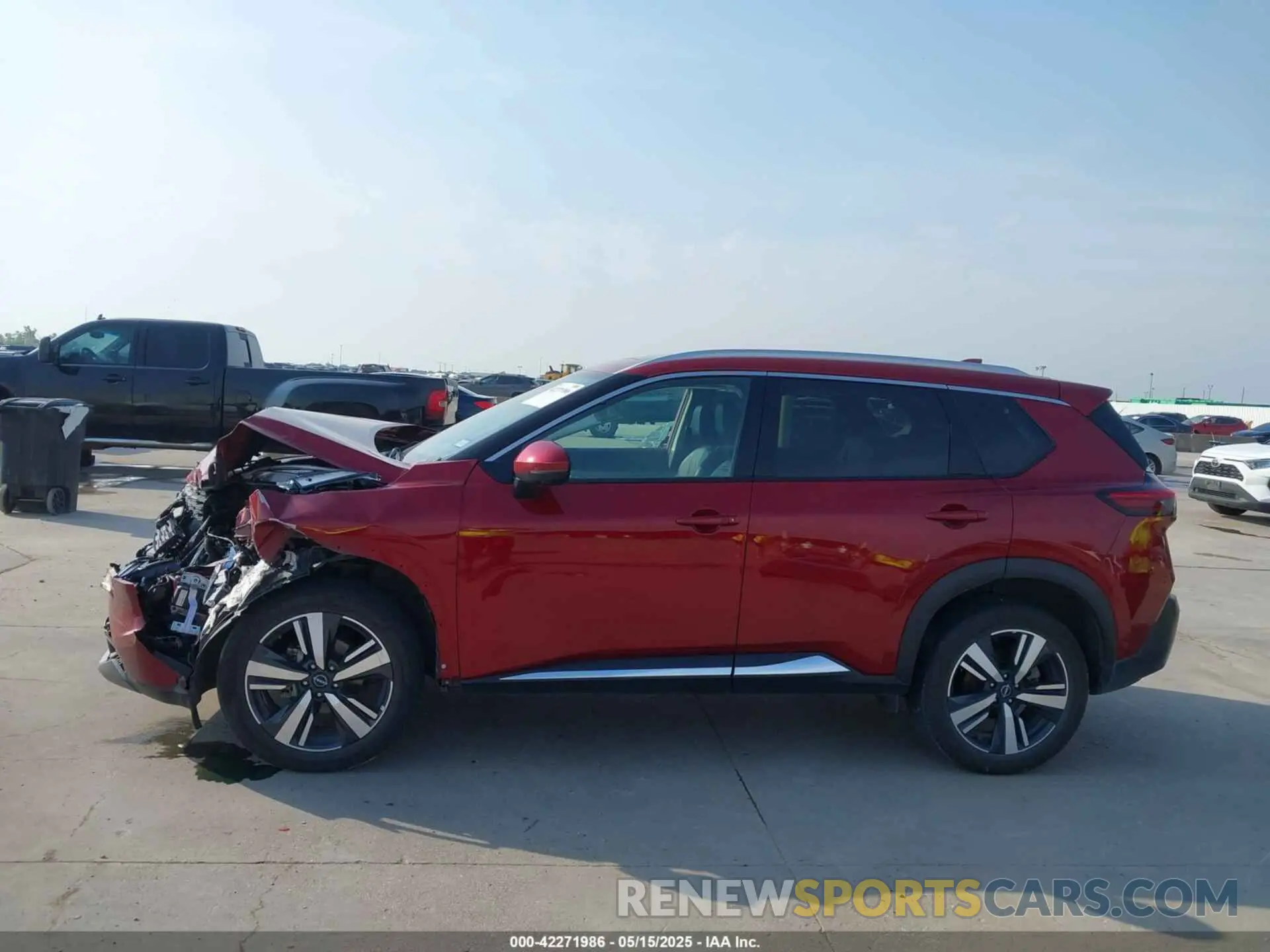 15 fotografías del automóvil dañado 5N1BT3CB0PC809971 NISSAN ROGUE 2023