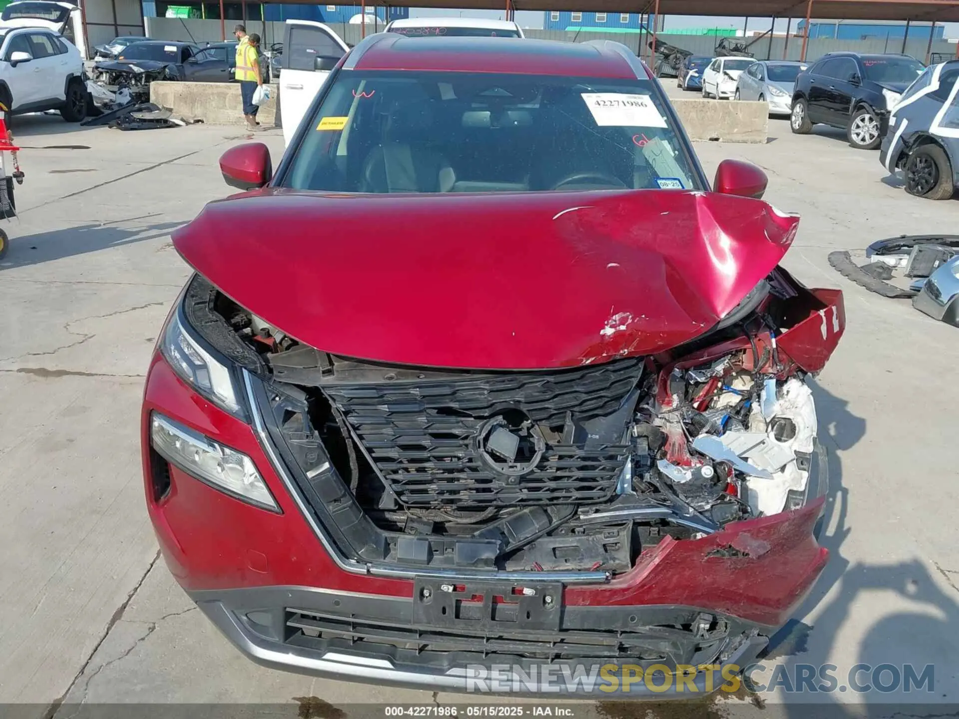 6 fotografías del automóvil dañado 5N1BT3CB0PC809971 NISSAN ROGUE 2023