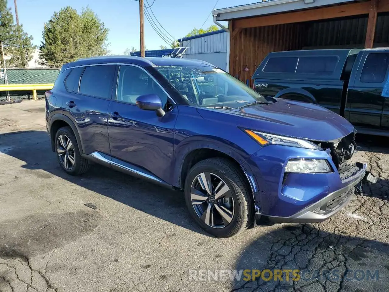 4 fotografías del automóvil dañado 5N1BT3CB1PC688013 NISSAN ROGUE 2023