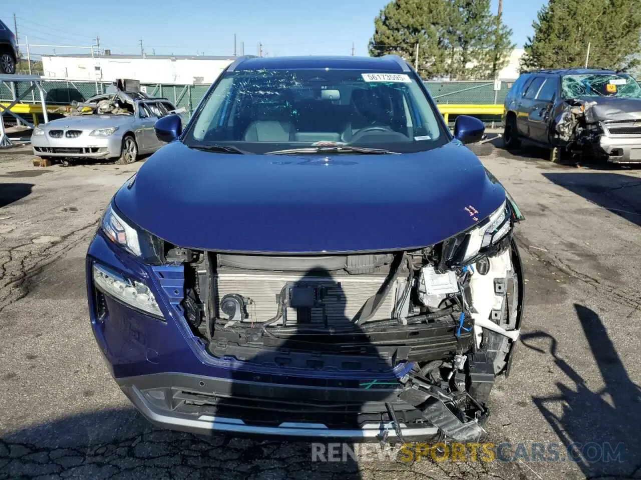 5 fotografías del automóvil dañado 5N1BT3CB1PC688013 NISSAN ROGUE 2023