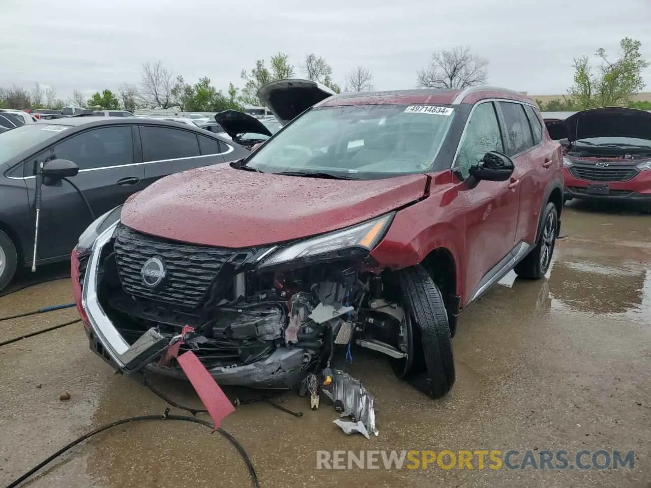 1 fotografías del automóvil dañado 5N1BT3CB1PC901526 NISSAN ROGUE 2023