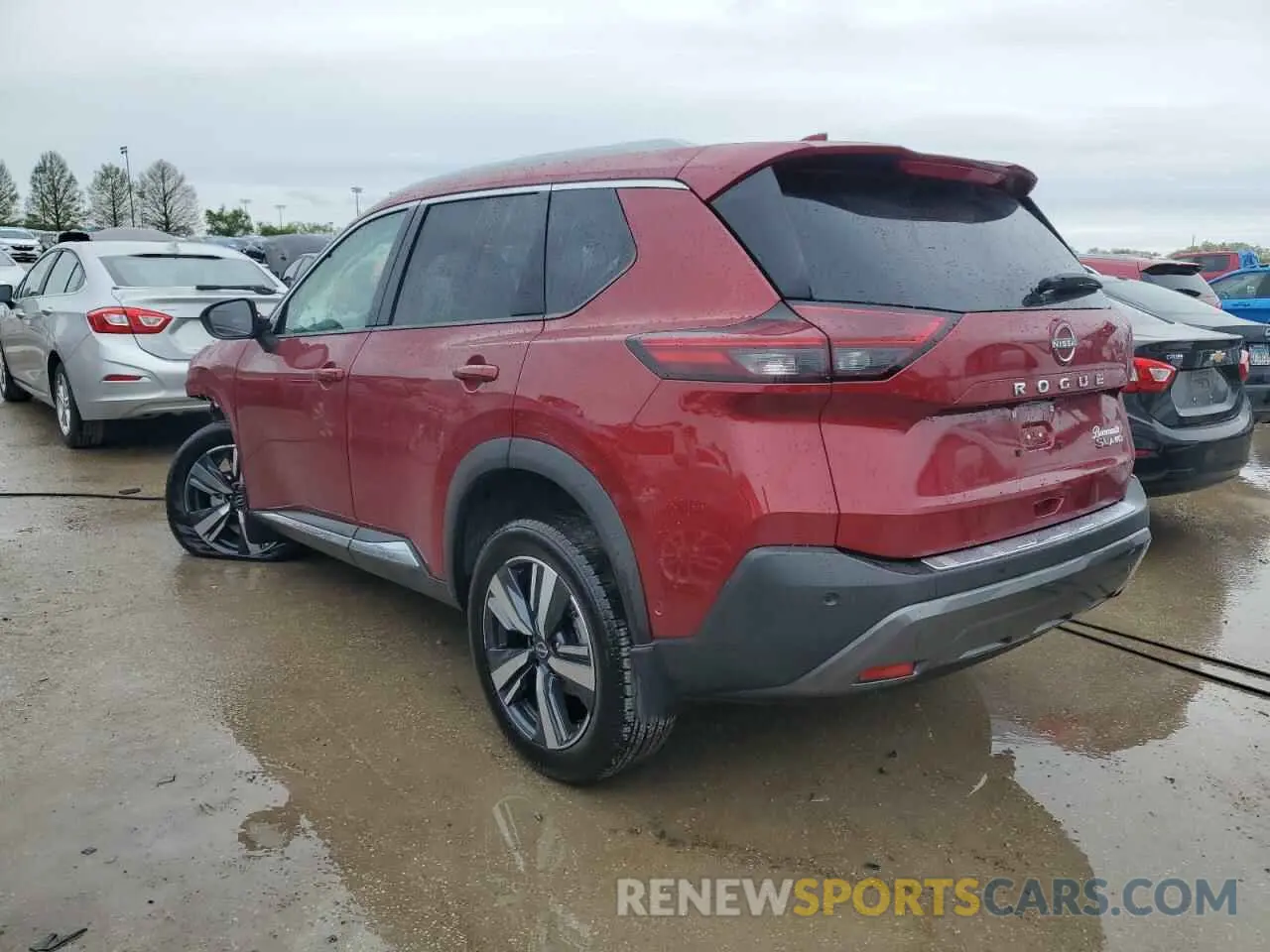 2 fotografías del automóvil dañado 5N1BT3CB1PC901526 NISSAN ROGUE 2023