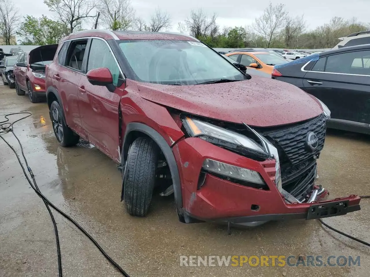 4 fotografías del automóvil dañado 5N1BT3CB1PC901526 NISSAN ROGUE 2023