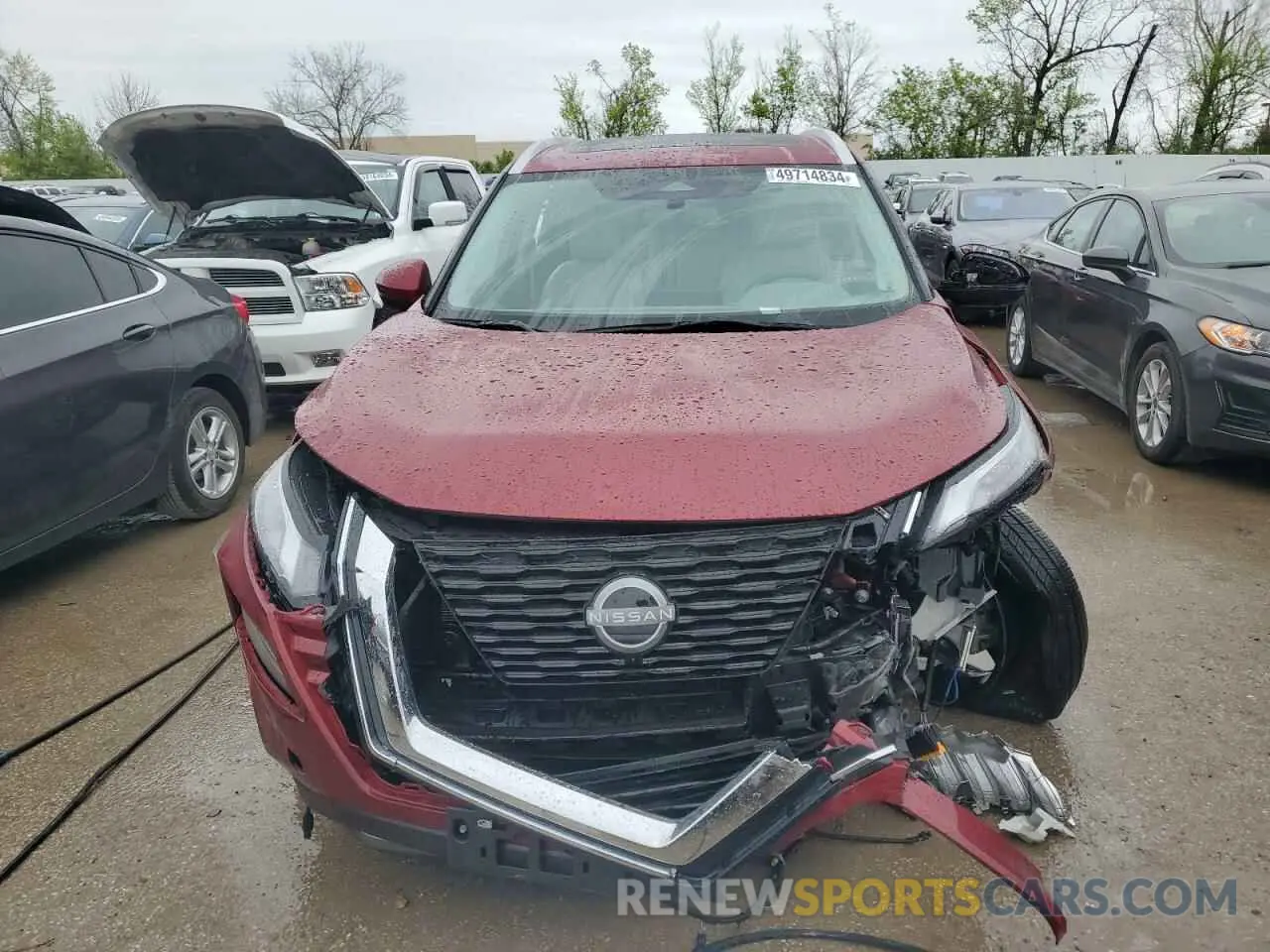 5 fotografías del automóvil dañado 5N1BT3CB1PC901526 NISSAN ROGUE 2023